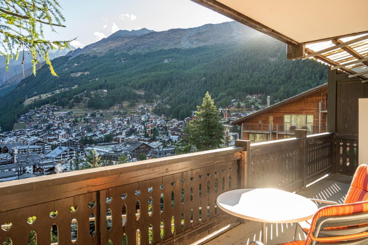 Studio Direkt Im Zentrum, Tolle Terrasse, Aussicht Zermatt Exterior photo